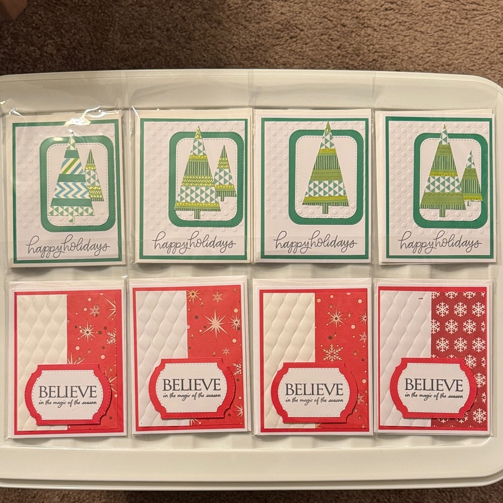 Handmade Holiday Card Set - generic holiday
